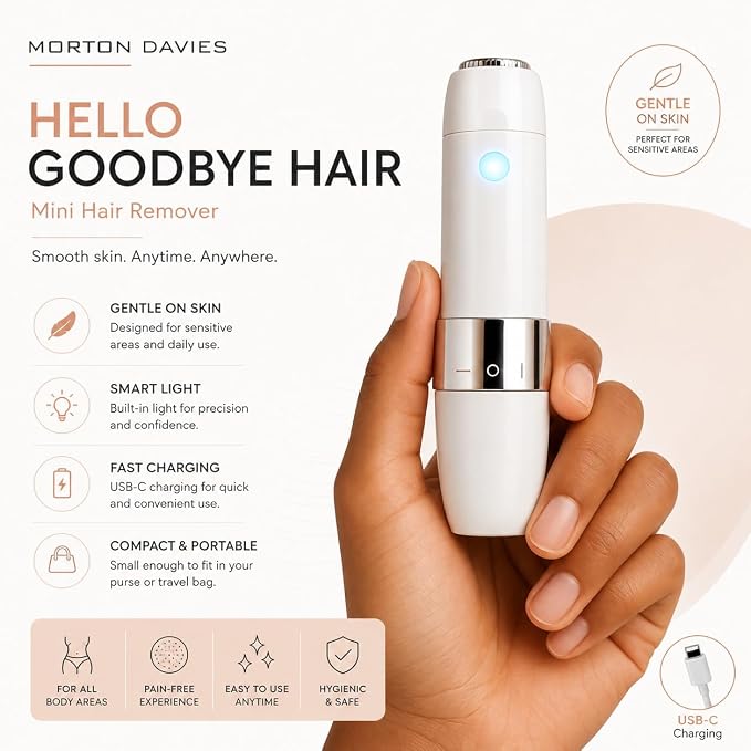 Face Mini Hair Remover Electric Facial Hair Remover for Women