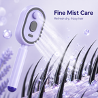 Electric Spray Retractable Air Cushion Comb | 5 in 1 Rechargeable Hair Massage | Steam Hair Brush for Scalp Massage, Detangling, Smoothing, Curling, Relieve Hair Tangles & Dryness | Salon Hair Care Tool