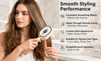 Electric Spray Retractable Air Cushion Comb | 5 in 1 Rechargeable Hair Massage | Steam Hair Brush for Scalp Massage, Detangling, Smoothing, Curling, Relieve Hair Tangles & Dryness | Salon Hair Care Tool